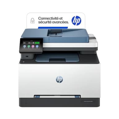 HP Color LaserJet Pro 3302sdw, 499Q6F, Imprimante Multifonction A4, Impression Recto Verso Automatique, 25ppm N/B et Couleur, USB, Ethernet, Wi-FI, Copie, Numérisation, ADF 50 Feuilles, Smart, Bleu