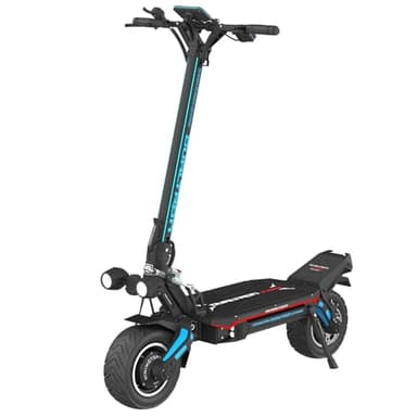 DUALTRON Trottinette Electrique Adulte Storm Limited 84V / 45Ah, 2 Moteurs 5750W, Autonomie jusqu'à 180km, 25km/h, Rapide puissante et Confortable, Noire