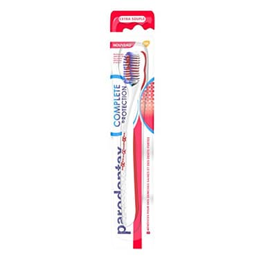 PARODONTAX - Brosse à Dents Complete Protection - Brosse à Dents Extra Souple - Offre 8 Bénéfices et pour des Gencives Saines & des Dents Fortes - x 1 (modèle aléatoire)