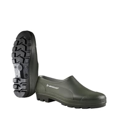 Bottes courtes en caoutchouc Dunlop (B350611) - Vert- Idéales pour le jardin, 44 EU/10 UK