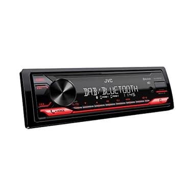 JVC autoradio USB, Bluetooth, Dab+, KD-282 DBT KD-X282DBT, Noir