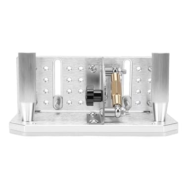 OPPWONG Gabarit d'affûtage de Couteaux pour Meuleuse à Bande, Outil de Localisation d'affûtage à Angle Réglable, Dispositif 'affûtage de Plaques à Double Pression, Compatible avec la Ponceuse à