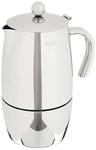 BRA Magna | Cafetière, 10 Tasses, Acier Inoxydable 18/10