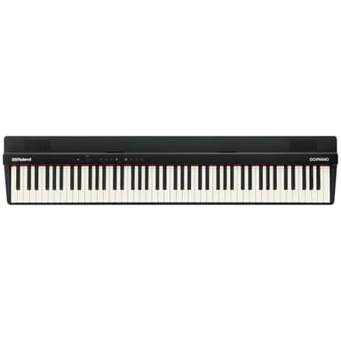 Roland GO:PIANO88 | Piano numérique portable d'entrée de gamme à 88 touches | Performances premium | Léger | Puissantes fonctions d'apprentissage | Alimentation par piles | Bluetooth & MIDI