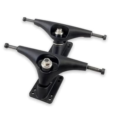 BEXTREME Essieux de surf noirs pour surfskate. Surftrucks Type Carver CX Taille 6,25 / 15,97 cm. Jeu d'essieux longboard Skateboard Cruiser V6 Yow Trucks C7 C5