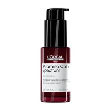 L'OREAL PROFESSIONNEL - Sérum Cheveux - Anti-Frisottis 72H & Anti-Humidité - Brillance Miroir Instantanée - Protège De La Chaleur Jusqu'À 230°C - Série Expert - 30 ml