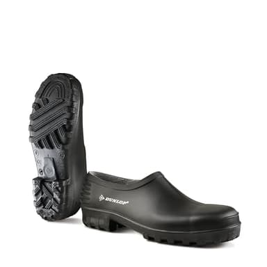 DUNLOP Protective Footwear, 814P, Bottes en Caoutchouc Unies, Noires, Taille 44