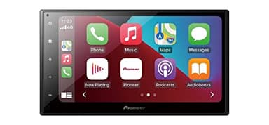 Pioneer SPH-DA160DAB Autoradio Multimédia, format 2DIN, Ecran tactile capacitif 6,8", radios FM/DAB+, Entrée caméra de recul, CarPlay & Android Auto officiels
