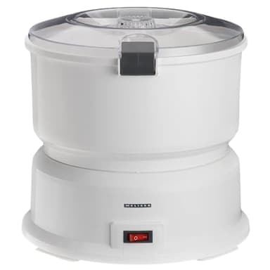 Melissa 16220008 Éplucheur de pommes de terre électrique avec essoreuse à salade Blanc Capacité 1 kg 85 W
