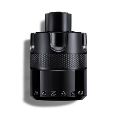 AZZARO The Most Wanted - Eau De Parfum Intense Homme - Fougère Ambré Boisé - Cardamome, Caramel Fondant & Bois Ambré - Tenue Longue Durée - Spray Vaporisateur