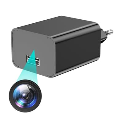 UIKOP Mini Caméra Espion Caméras Surveillance Caméras avec Détection Mouvement & Vision Nocturne, Intérieur/Extérieur