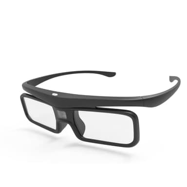 Valerion DLP Link Lunettes 3D à obturation actives rechargeables compatibles avec VisionMaster Max/Pro2/Pro, StreamMater Puls2/Puls et autres projecteurs 3D DLP-Link (1 paquet)
