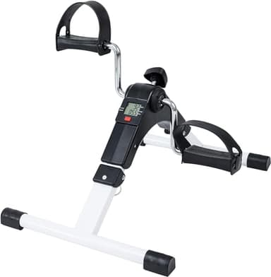 TechFit PED2 Pédale Formateur, Mini Vélo d'appartement pour la Maison et Bureau, Appareil d'entraînement Facile pour Les Bras et Jambes, avec Ecran LCD, Adapté à la Récupération