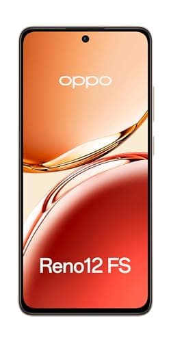 Oppo Reno 12FS 4G, Smartphone Android, 8 Go RAM + 512 Go, Déverrouillé, Amber Orange
