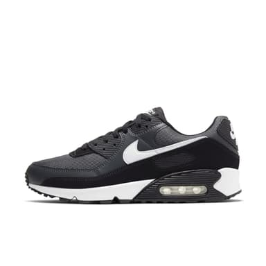 Nike Homme Air Max 90 Sneaker, Iron Grey/White-DK Smoke Grey-Black, 42 EU