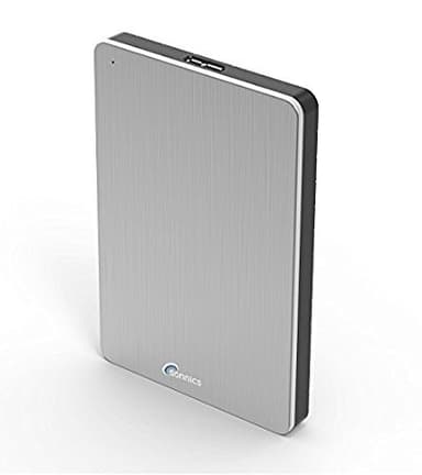 Sonnics 1TO Argent Disque Dur Externe Portable USB 3.0 Super Rapide Vitesse de Transfert pour Une Utilisation avec Un PC Windows, Apple Mac, Xbox One et PS4