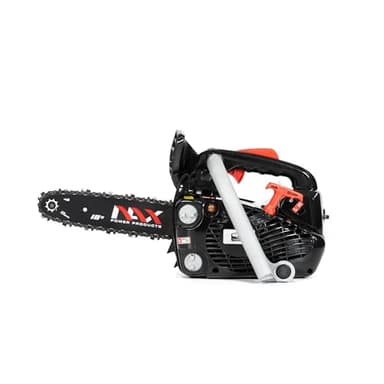 NAX POWER PRODUCTS 100C moteur 25,4 cm3 0,75 kW Briggs & Stratton produit sous licence guide 10" 25 cm système anti-rebond Low Kickback tronçonneuse thermique scie à chaîne