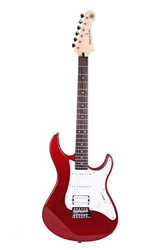 Yamaha Pacifica 012 Guitare Électrique Red Metallic – Guitare électrique d'étude – 4/4 Guitare idéal débutant