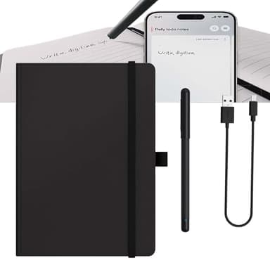 Xnote - Ensemble D'écriture Intelligent Alimenté par L'ia, Carnet Et Stylet Intelligents Xnote avec Synchronisation en Temps Réel, Stylo Numérique for Le Stockage De Notes