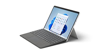 Microsoft Surface Pro 8 Ordinateur Portable (Windows 11,écran tactile 13’’, 16 Go RAM, 256 Go SSD, Intel Core i7) Platine
