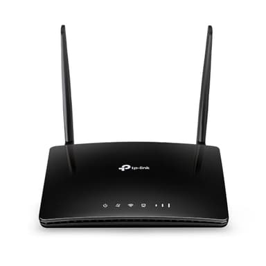 TP-Link Archer MR402 Routeur 4G Cat4 jusqu'à 150Mbps, Wi-FI AC1200 Bi Bande, 2 SMA antenne Externe, 4 Ports LAN, Déverrouillé Tous Nano SIM de Plus de 100 Pays, 64 appareils, MU-MIMO