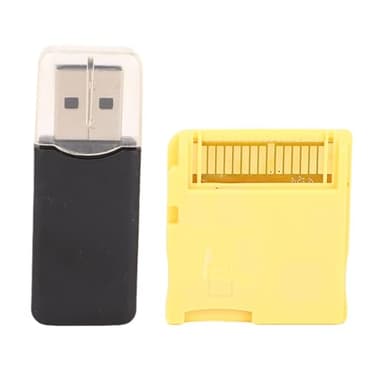 Aramox R4 for 3 R4 Jeu Vidéo Flash Memory Carte avec Lecteur, Flash Game Car for N 2 3 Console ASIC Chip Allant de la 4G à 128g (Gold)