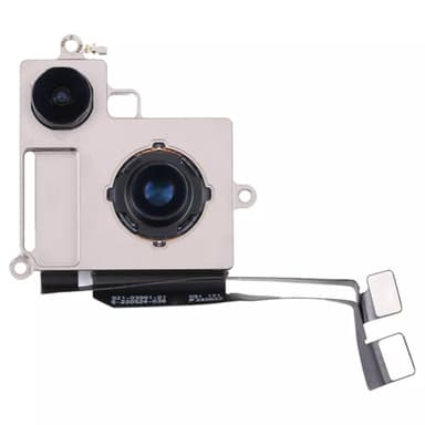 SRJTEK Remplacement pour appareil photo pour iPhone 14 pour iPhone 14, remplacement de l'appareil photo arrière, tête A2882, A2649, A2881, A2884, kit de réparation de rechange pour appareil photo