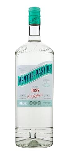 Giffard - Menthe-Pastille Liqueur - Recette Française - Fraîche et Désaltérante - 1,5 Litre