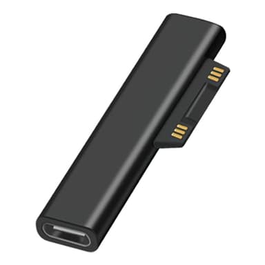 USB C vers Surface Adaptateur, Type C vers Connecteur Surface 45W 15V/3A, Compatible avec Microsoft Surface Pro 9/8/7/6/5/4/3/X, Surface Go 3, Surface Laptop 5/4/3, Accessoire Microsoft Surface