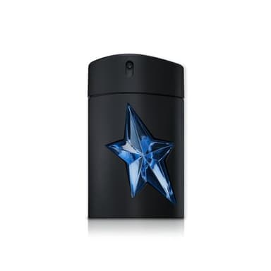 MUGLER A*MEN Eau de Toilette Rechargeable, Parfum pour Homme Boisé Oriental Gourmand, Parfum Masculin 100 ml
