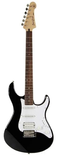 Yamaha Pacifica 012 Guitare Électrique Black – Guitare électrique d'étude – 4/4 Guitare idéal débutant