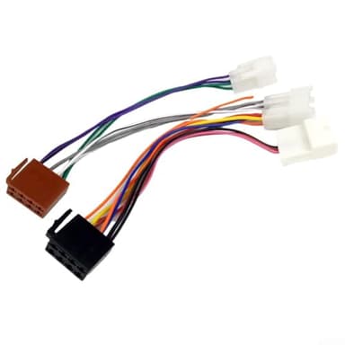 Connecteur d'autoradio facile à installer avec commandes au volant intégrées