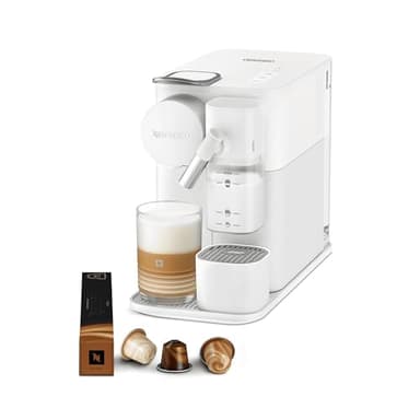 De'Longhi Nespresso Lattissima One Evo EN510.W, Machine a Café Capsule, Expresso et Cappuccino, 1450W, Blanc