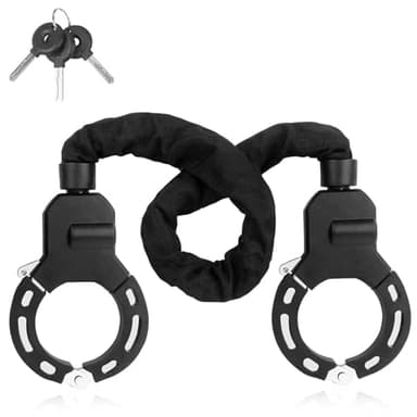 MFUSUL Antivol Trotinette Electrique, Cadenas Trotinette, Cadenas Velo Electrique avec 3 Clés, Accessoires Antivol Trottinette pour Scooter, Vélo Electrique