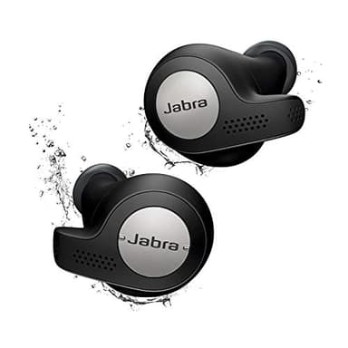 Jabra Elite Active 65t Écouteurs - Écouteurs de sport Bluetooth à Isolation passive du bruit avec capteur de mouvement pour le suivi - Sans fil - Noir titane