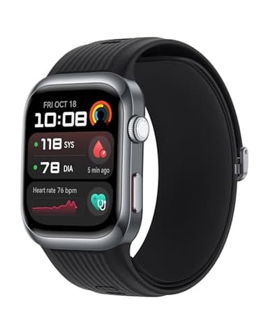 HUAWEI Watch D2, Montre Connectée, Mesure ambulatoire de la Pression artérielle, Analyse ECG, Surveillez fréquence Cardiaque, SpO2, fréquence respiratoire, Design Fin et léger, iOS & Android, Noir
