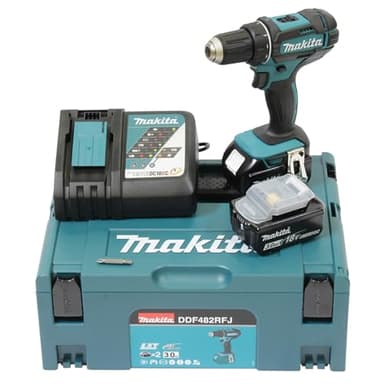 Perceuse visseuse 18V LXT (2x3,0 Ah) en MAKPAC - Makita DDF482RFJ
