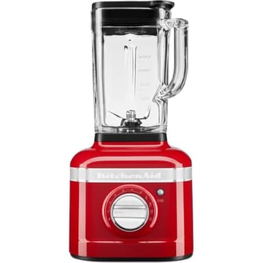 KitchenAid Blender K400 - Bol en verre de 1,4 L - Mixeur électrique pour smoothie - Smoothie maker - Puissance 1200 W - 3 programmes préréglés et 5 vitesses - Pomme d'amour
