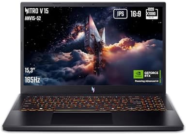 acer Nitro V 15 ANV15-52-5878 | PC Portable Gamer 15.6" FHD (1920x1080) 165Hz | Intel Core i5-13420H | NVIDIA GeForce RTX 5050 | 16 Go RAM DDR5 | 512 Go SSD | Windows 11 | Clavier AZERTY |