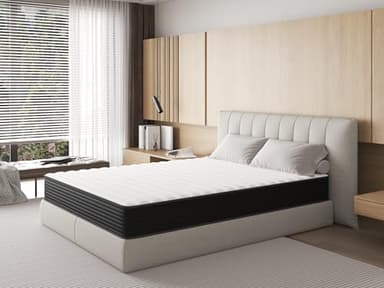 sinlikon Matelas 160 x 200CM - Epaisseur 22CM - Matelas Mousse pour 2 Personnel - Moelleux,Confortable,Respirant (160x200x22)