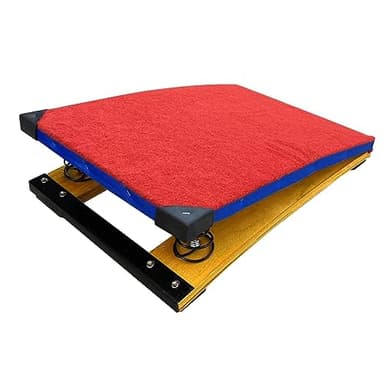 OQOPO Équipement de Sport de tremplin, tremplin de Gymnastique avec Tapis de Protection Contre Les Chocs idéal pour l'école ou la Maison