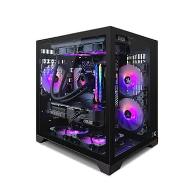 INFOMAX | PC Gamer, Ordinateur de Bureau, PC Gaming - Processeur Intel Core i7-12700KF • NVIDIA RTX 5060 Ti 16 GO • RAM 32 GO • SSD 1 to • BOÎTIER ARGB Aquarius • W11
