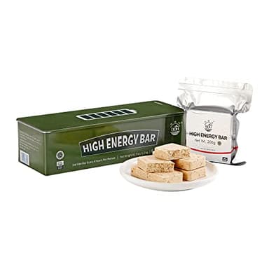 Barres de ration alimentaire d'urgence, nourriture de survie avec boîte en étain, 20 ans de long, pour camping, urgence, tempête de neige, kit de préparation aux catastrophes, saveur originale