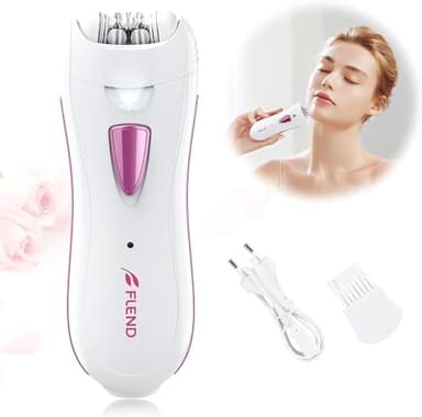 Épilateur facial pour femme - Épilateur de visage pour femme - Épilateur pour le visage et les jambes - Épilateur de bikini pour femme