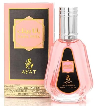 AYAT PERFUMES – Eau de Parfum Arabe en Spray 50 ml Pour Femme Senteur Orientale - Fabriqué à Dubai - Yara