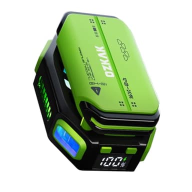 Ozkak Ventilateur de Refroidissement pour Smartphone Telephone Portable Dissipateur de Chaleur de Semi-conducteurs iOS/Android, Vert