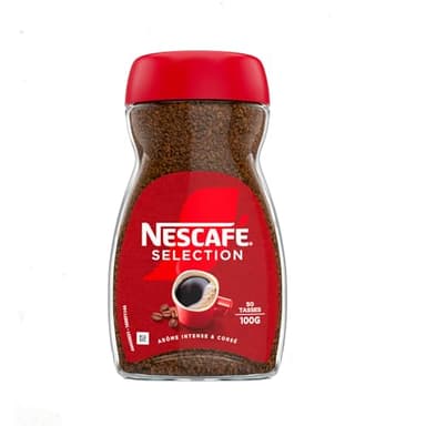 NESCAFÉ Sélection, Café Soluble, Flacon de 100g - Lot de 4 flacons
