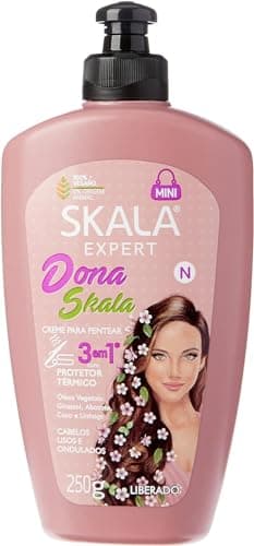 -Skala Expert- Crème Coiffante "Dona" 250gr - 100% vegan - Aux huiles végétales qui renforcent et donnent de la brillance aux cheveux