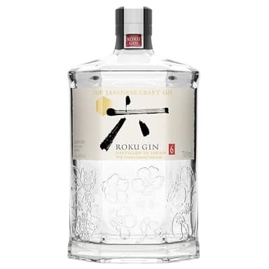 Roku Gin Craft Gin Japonais, 43% - bouteille 70cl