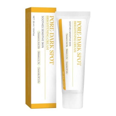 Creme Anti Taches Brunes Visage, Creme Eclaircissante Peau Noir Puissant, Crème Decolorante Visage, Lait Eclaircissant Anti Tache Gamme Corps, Crème Hydratante Visage Coréenne, Skin Care Coréenne (1)